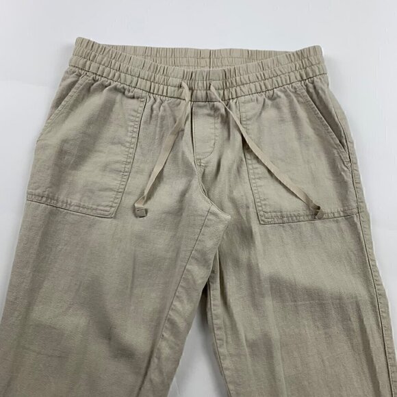 Old Navy A Stones Throw Linen Blend Slim Leg Pant XS - Picture 2 of 6